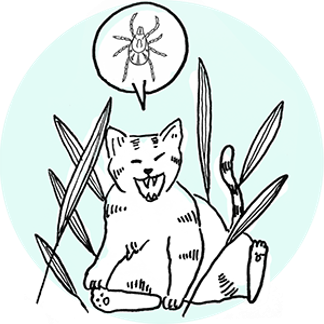 Tick infestation can be dangerous